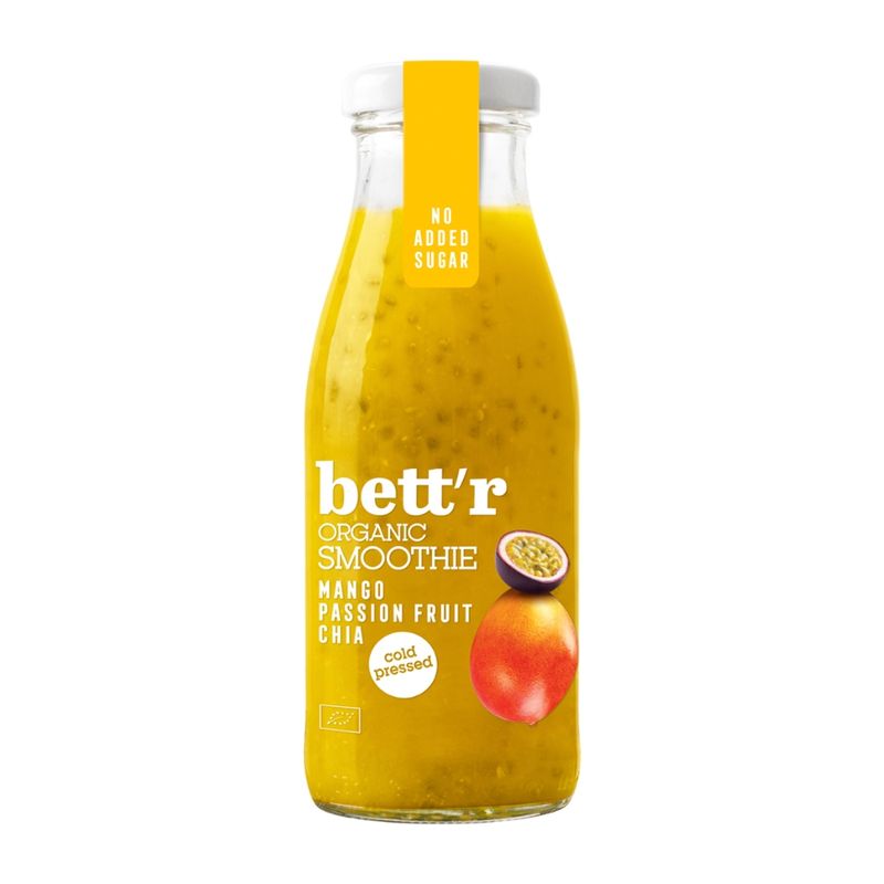 Bett'r Bett'r Smoothie mango, passion fruit and chia - Produktbild
