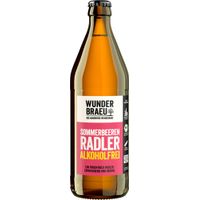 WUNDERBRAEU Sommerbeeren Radler alkoholfrei - Produktbild