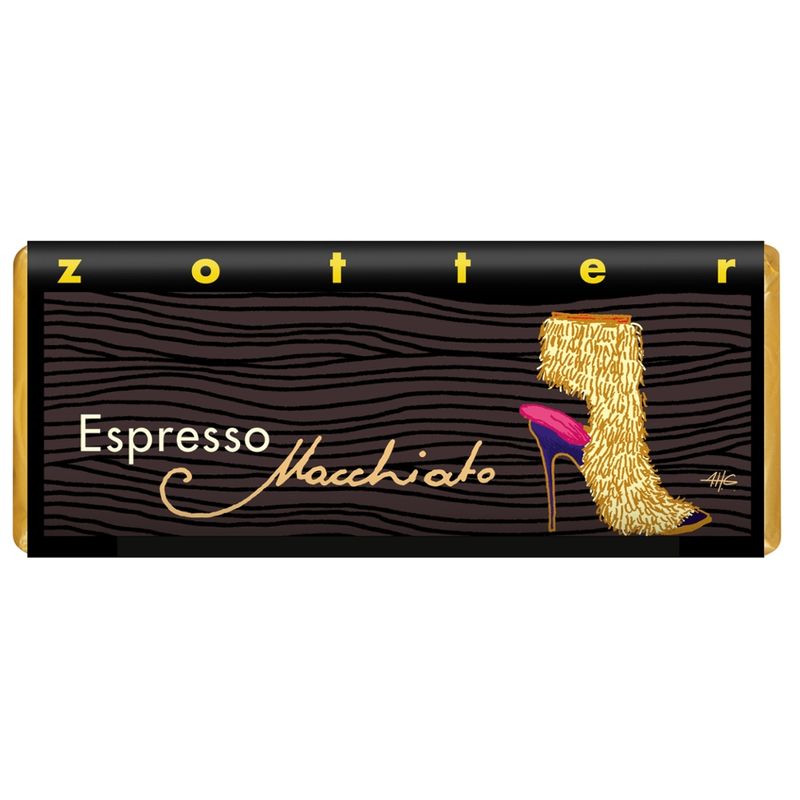 Zotter Schokolade Espresso "Macchiato" - Produktbild