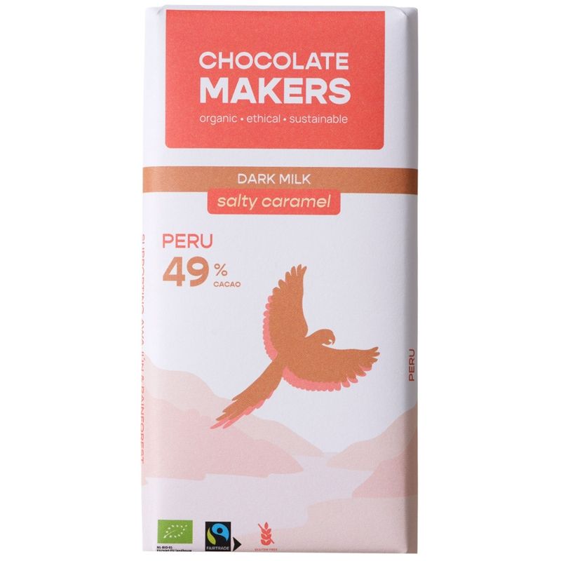 Chocolatemakers Peru Dunkle Milch 49% Salty Caramel - Produktbild
