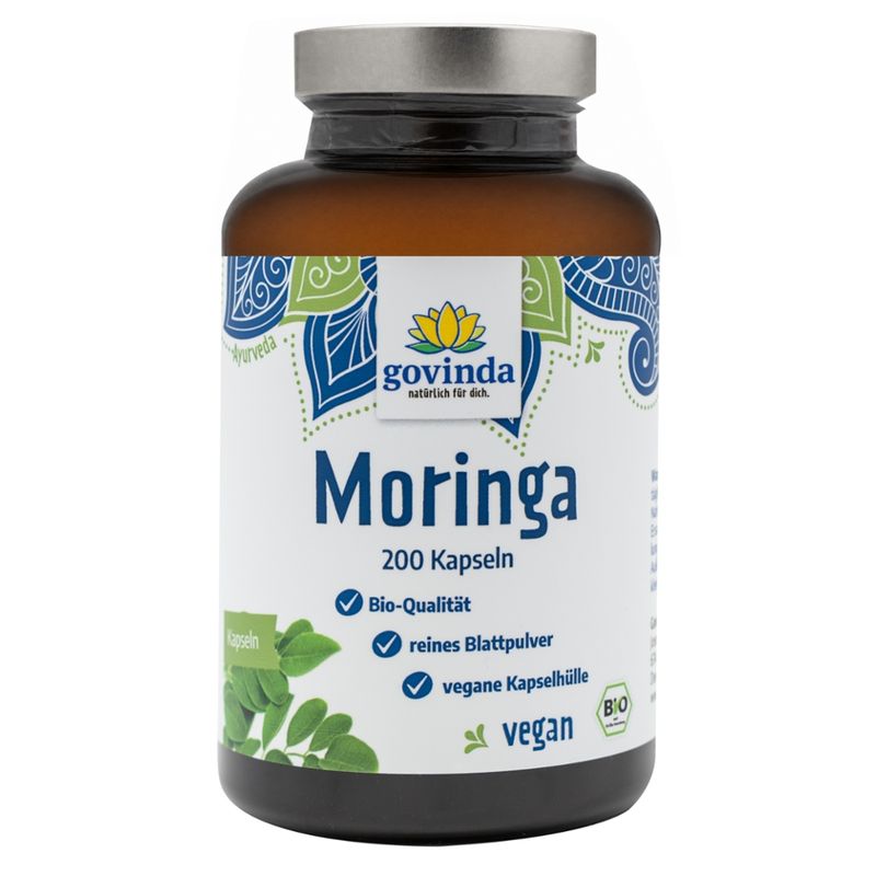 Govinda Moringa 200 Kapseln - Produktbild