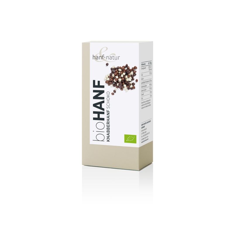 hanf & natur Bio Knabberhanf Schoko - Produktbild