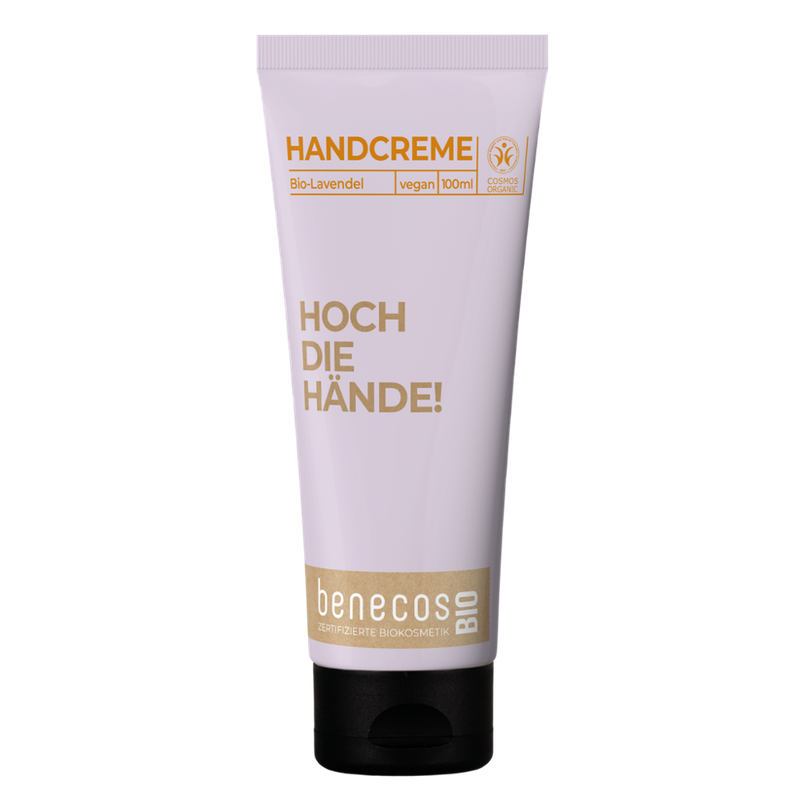 benecos benecosBIO Handcreme BIO-Lavendel- HOCH DIE HÄNDE! - Produktbild