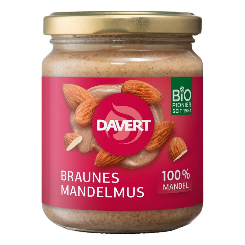 Davert Braunes Mandelmus 5x250g - Produktbild