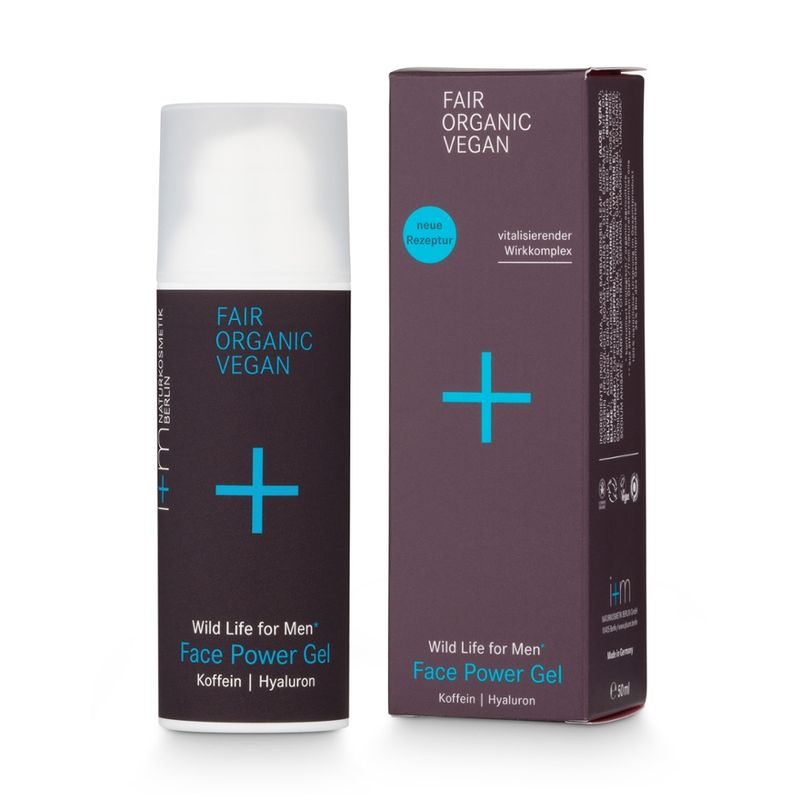 i+m NATURKOSMETIK BERLIN i+m Wild Life for Men* Face Power Gel - Produktbild
