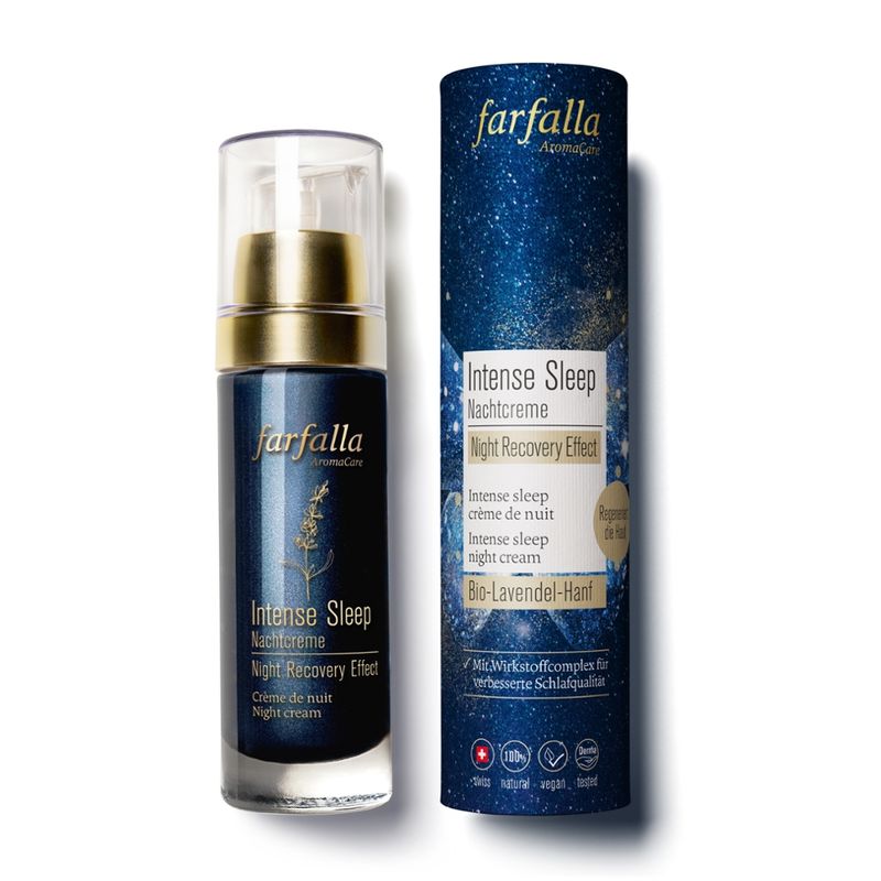 farfalla Intense Sleep Nachtcreme, Night Recovery Effect, 30ml - Produktbild