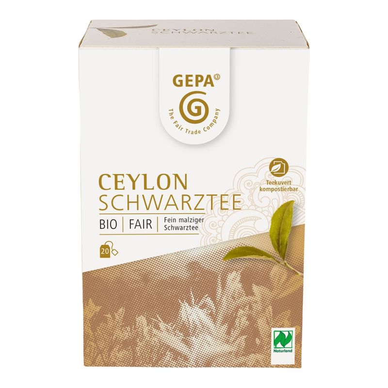 GEPA - The Fair Trade Company Bio Ceylon Schwarztee - Produktbild