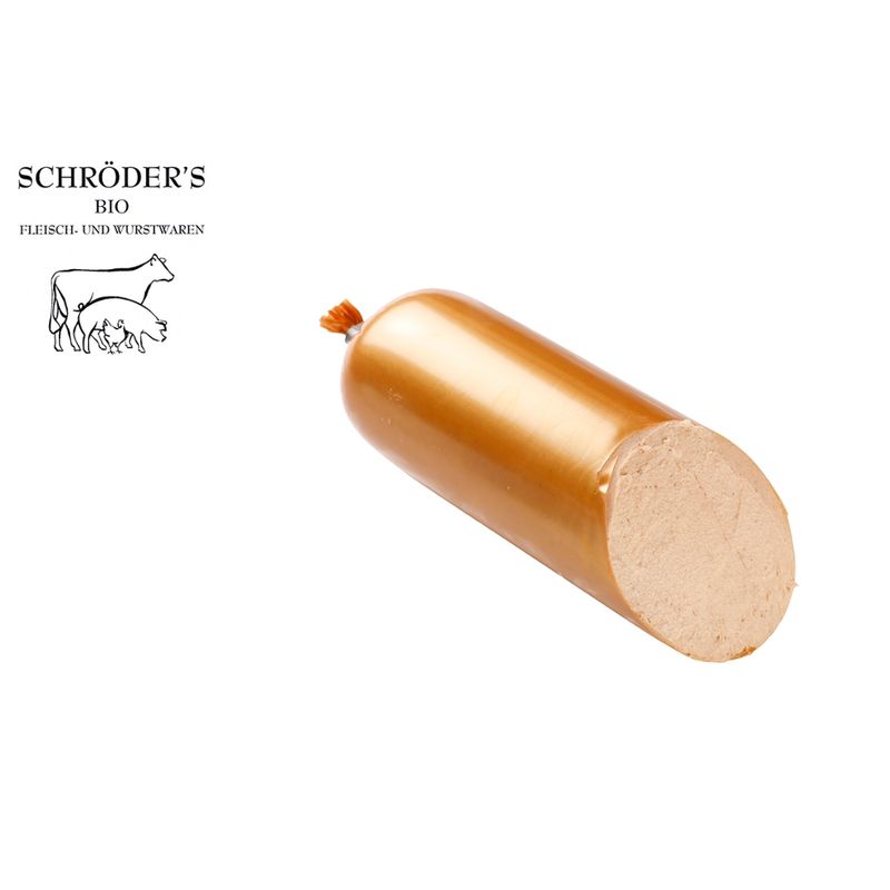 Schröder's Bio Fleisch- und Wurstwaren Leberwurst fein ca. 120 g - Produktbild