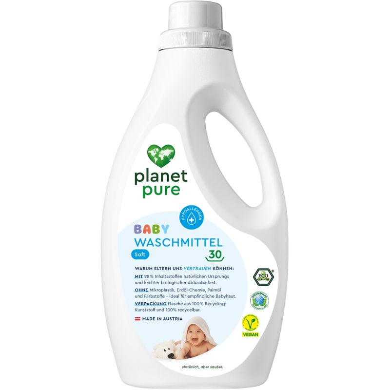Planet Pure Baby Waschmittel Soft 30Wl - Produktbild