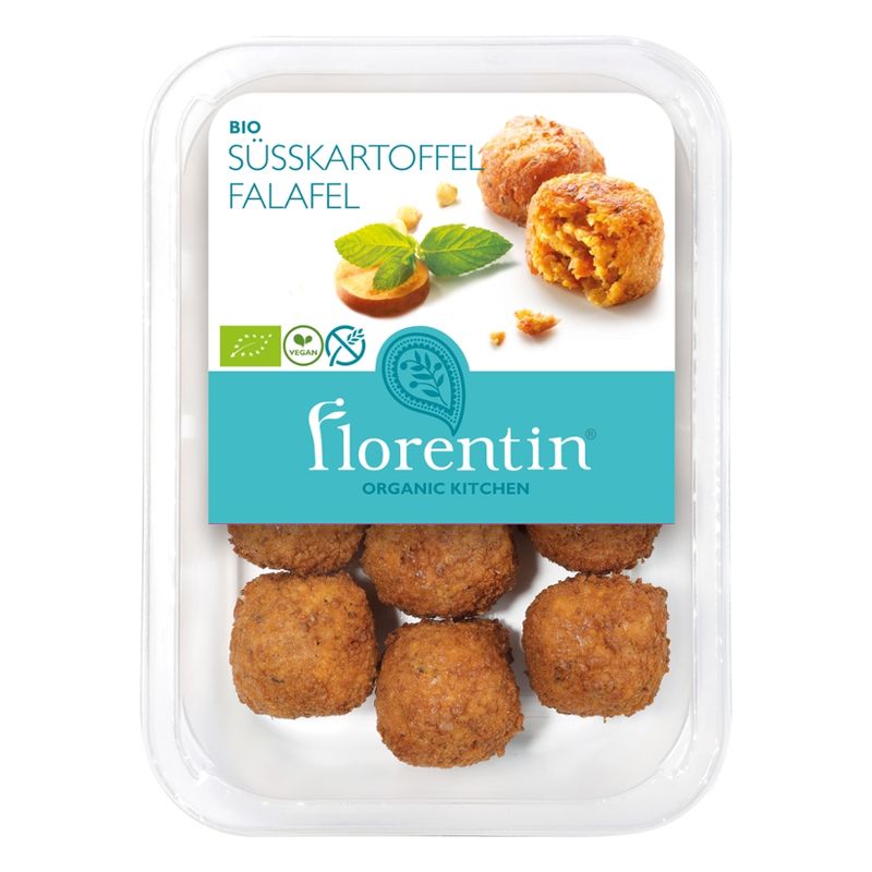 Florentin Kichererbsenbällchen mit Süßkartoffel und Paprika - Produktbild