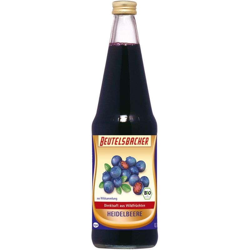 BEUTELSBACHER Heidelbeersaft - Produktbild