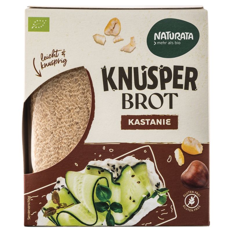 NATURATA Knusperbrot Kastanie, kbA - Produktbild