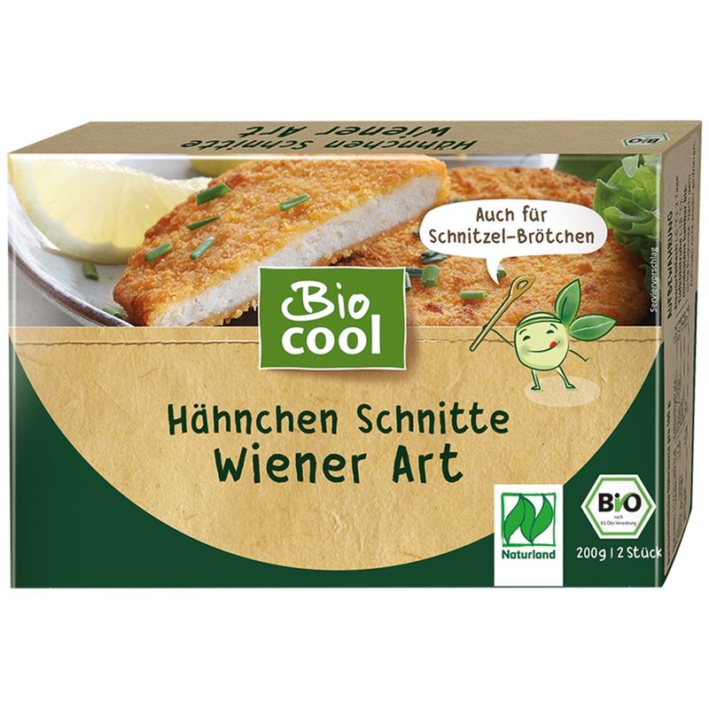 BioCool Bio Hähnchen Schnitte Wiener Art, Naturland zertifiziert - Produktbild