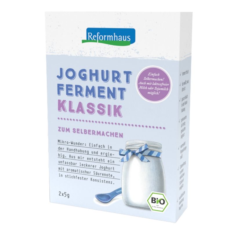 Reformhaus Joghurt-Ferment klassik bio - Produktbild