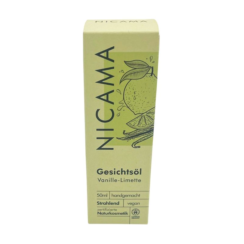 NICAMA NICAMA Gesichtsöl 50ml Vanille-Limette - Produktbild
