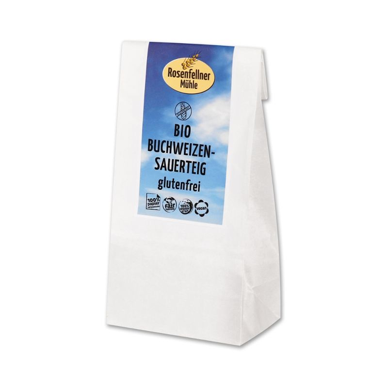 Rosenfellner Mühle & Naturkost Bio Buchweizen Sauerteig glutenfrei 170g - Produktbild