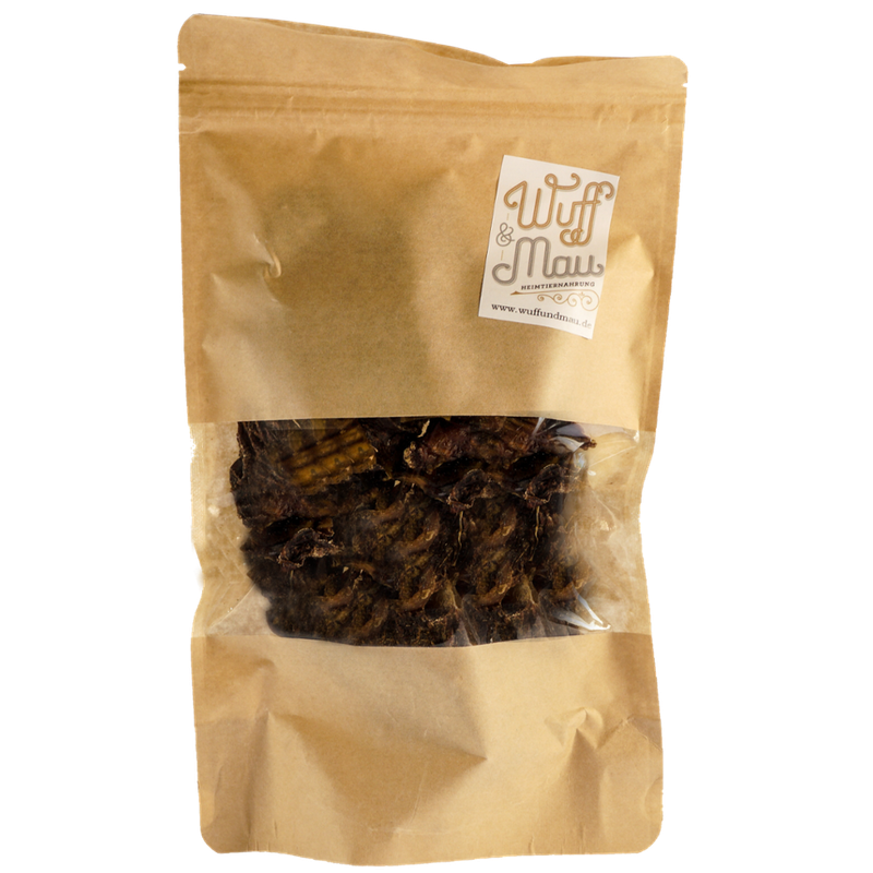 Wuff & Mau Heimtiernahrung  Bio Mägen 120g im Standbeutel - Produktbild