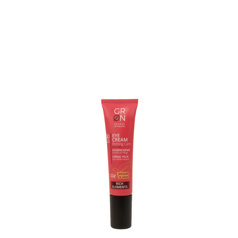 GRN GRN [GRÜN] Augencreme Straffende Pflege Bio-Olive & Bio-Mandel - Rich Elements - Produktbild