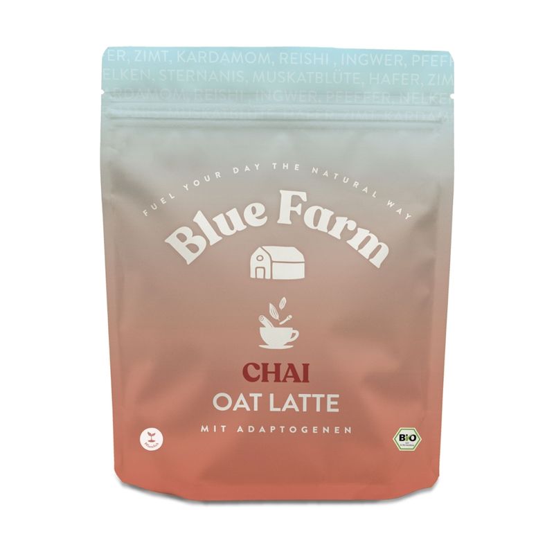Blue Farm Blue Farm Chai Oat Latte mit Vitalpilz Reishi - Produktbild