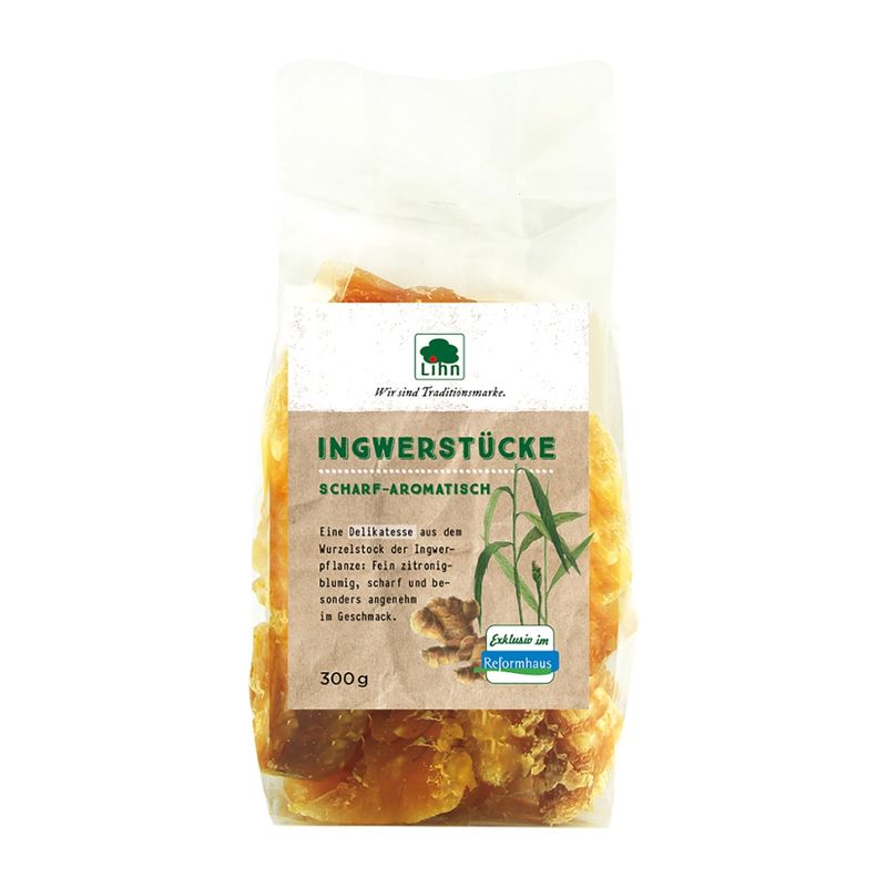 Lihn Ingwerstücke scharf - Produktbild
