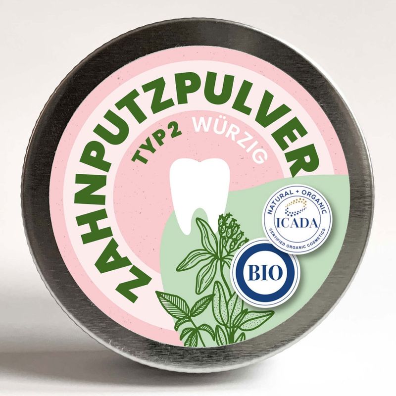 SCHETTLERs Zahnputzpulver - Typ 2 Dose - Produktbild