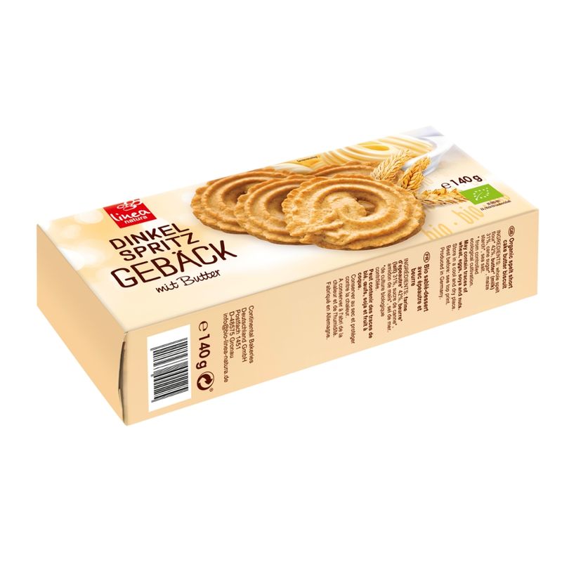 Linea Natura Dinkelvollkorn Butter Spritzgebäck - Produktbild
