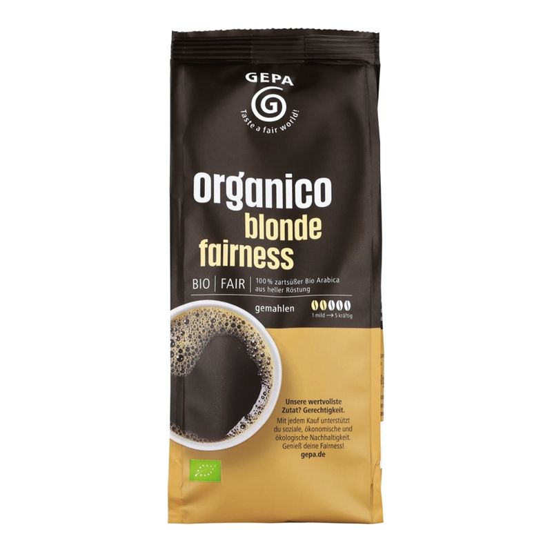 GEPA - The Fair Trade Company Bio organico blonde fairness - Produktbild