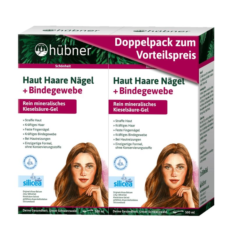 Hübner hübner® Haut Haare Nägel + Bindegewebe Doppelpack - Produktbild