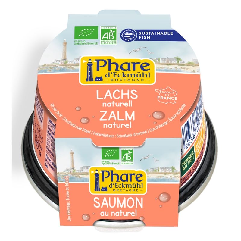 Phare d´Eckmühl Lachs naturell, ohne Haut und Gräten - Produktbild