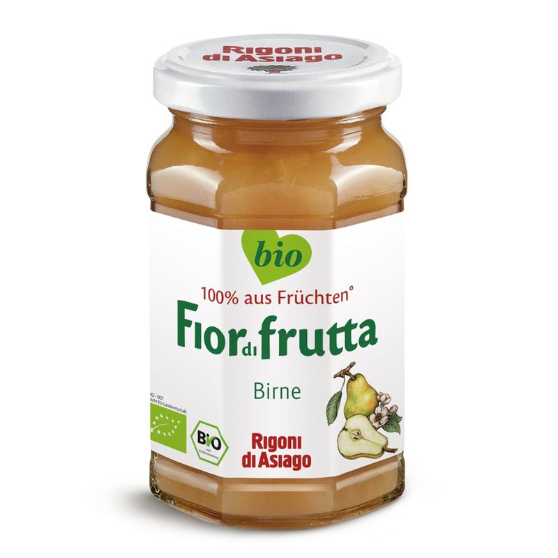 Rigoni di Asiago S.R.L.  Fiordifrutta Bio Birnen-Aufstrich - Produktbild