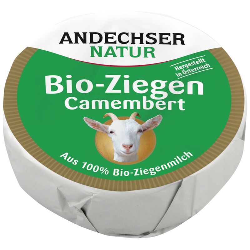 Andechser Natur Bio-Ziegencamembert 50% - Produktbild