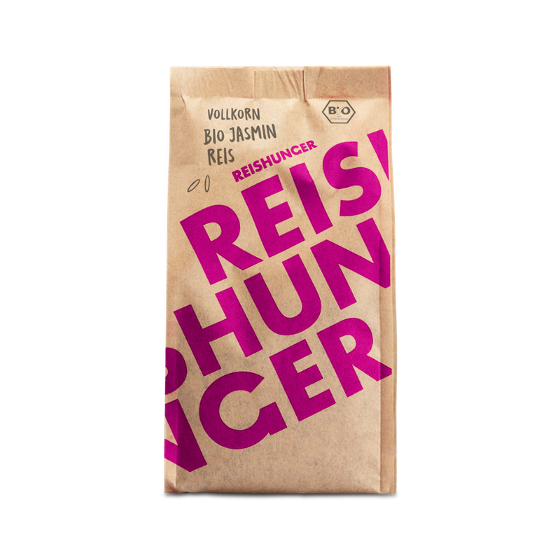 Reishunger Bio Vollkorn Jasmin Reis, Phka Rumduol 400g - Produktbild