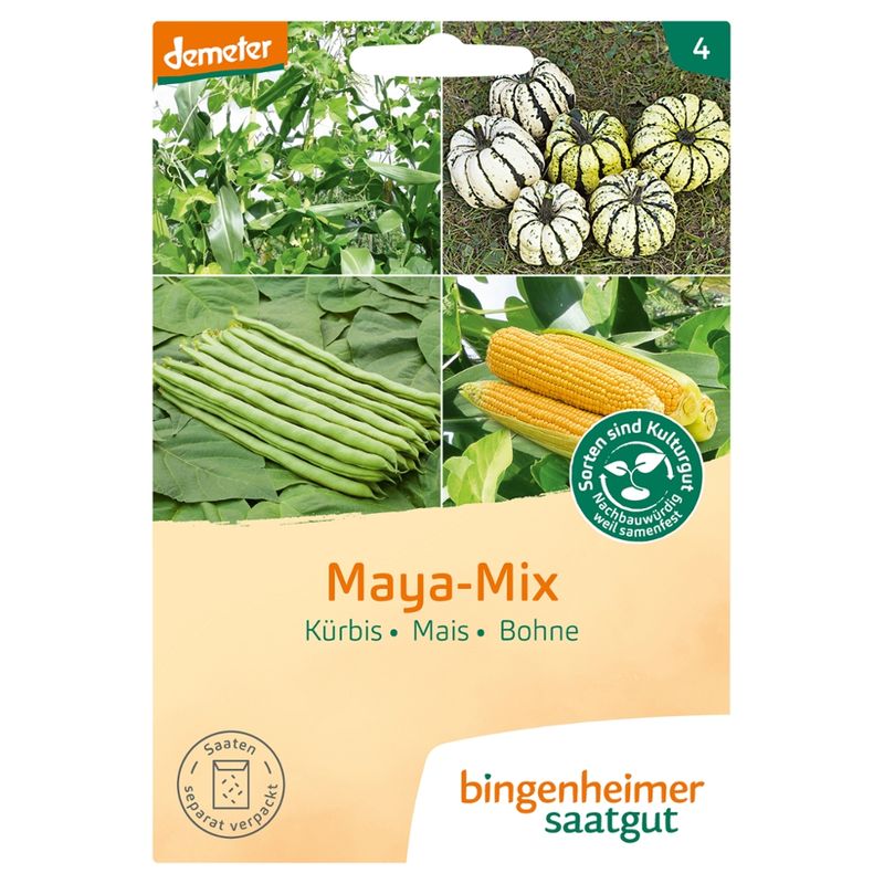 Bingenheimer Saatgut Maya-Mix - Saatmischung (Saatgut) - Produktbild