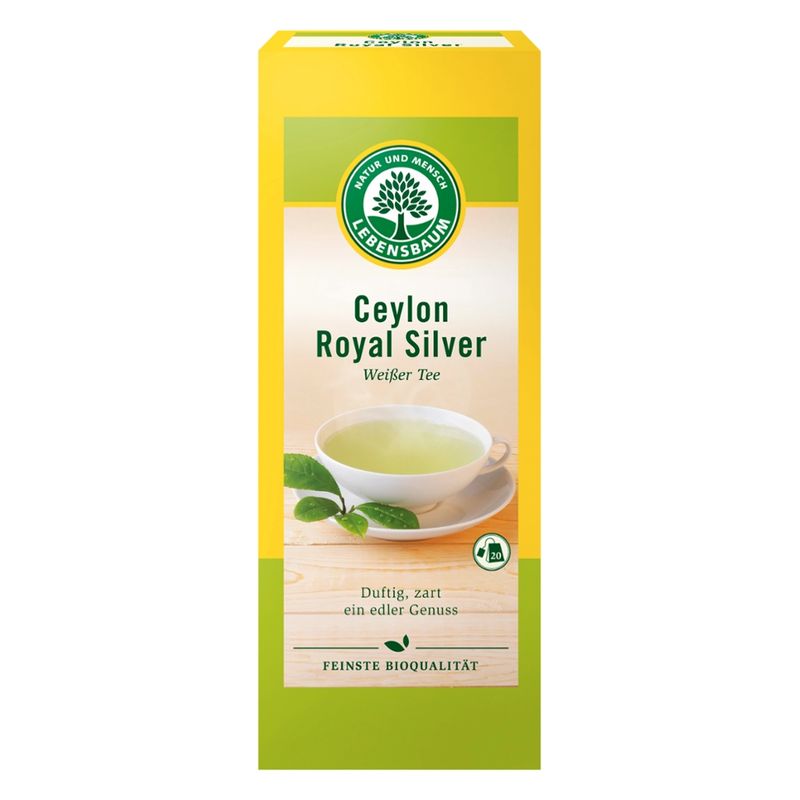 LEBENSBAUM Ceylon Royal Silver, Weißer Tee - Produktbild