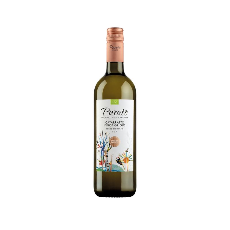 Purato Purato Catarratto Pinot Grigio Terre Siciliane IGP BIO - Produktbild