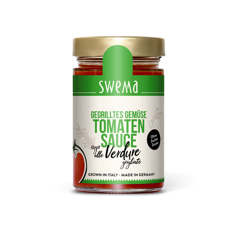 SweMa SweMa Tomatensauce gegrilltes Gemüse - Sugo alle Verdura grigliate, 300g - Produktbild