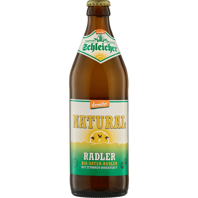 NATURAL Brauerei Schleicher Demeter NATURAL Radler - Produktbild