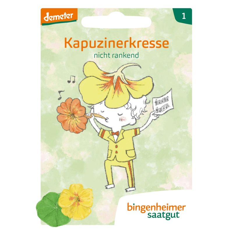 Bingenheimer Saatgut Kapuzinerkresse - Blumen (Saatgut) - Produktbild