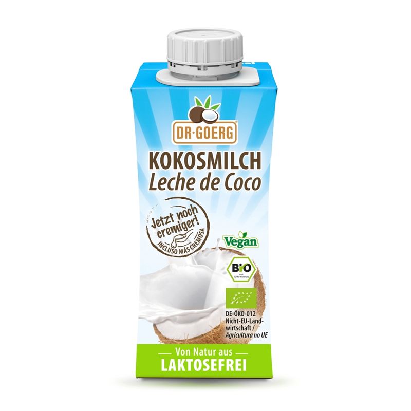 Dr. Goerg Dr. Goerg Premium Bio-Kokosmilch 200 ml - Produktbild