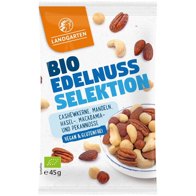 Landgarten Bio Edelnuss Selektion 45g - Produktbild