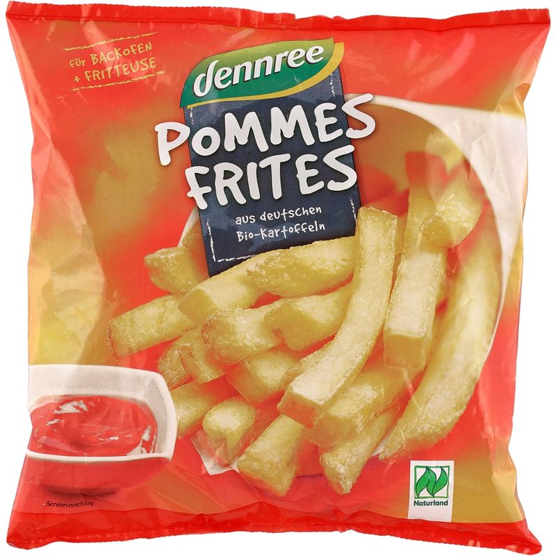 dennree Pommes Frites aus deutschen Bio-Kartoffeln - Produktbild