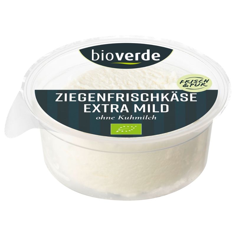 bio-verde Ziegenfrischkäse extra mild & cremig 100 g - Produktbild