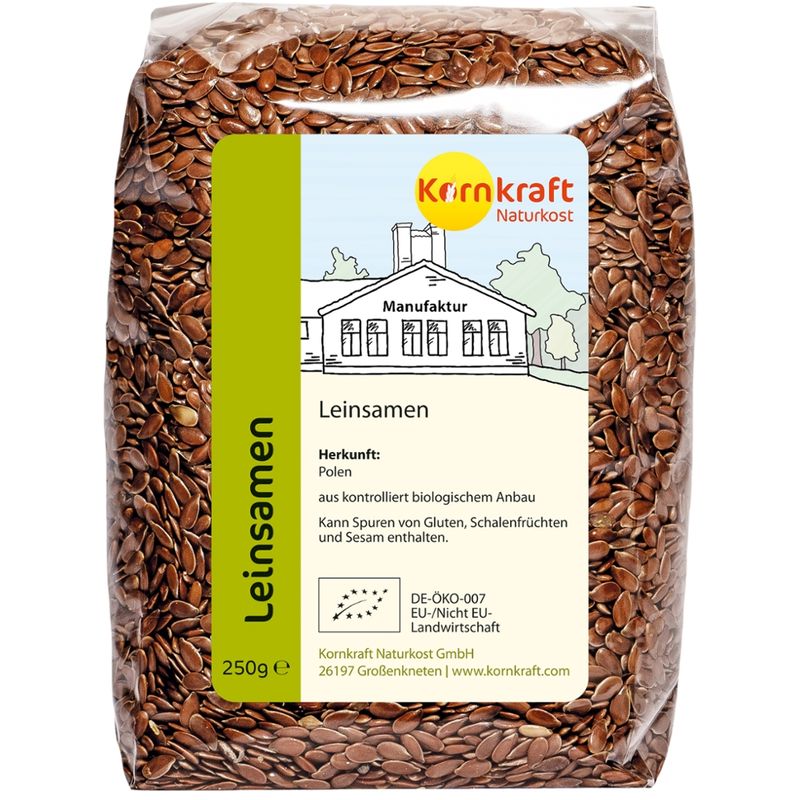 Kornkraft Leinsamen braun - Produktbild