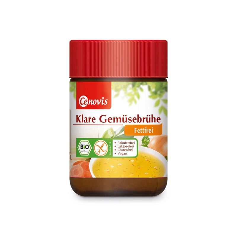 Cenovis Klare Gemüsebrühe fettfrei, bio - Produktbild