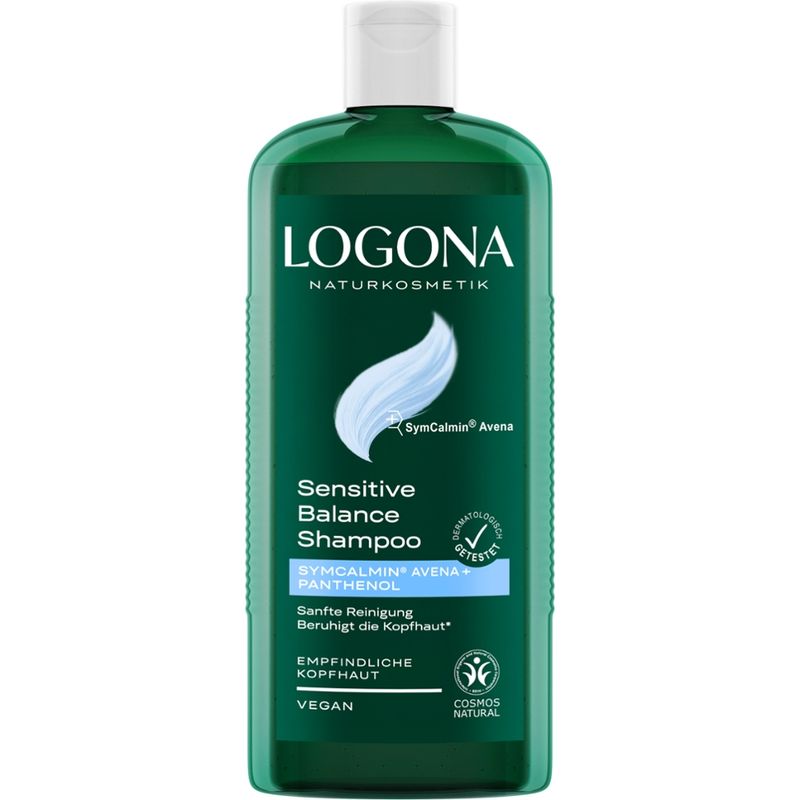 Logona LOGONA Sensitive Balance Shampoo SymCalmin & Panthenol 250ml - Produktbild