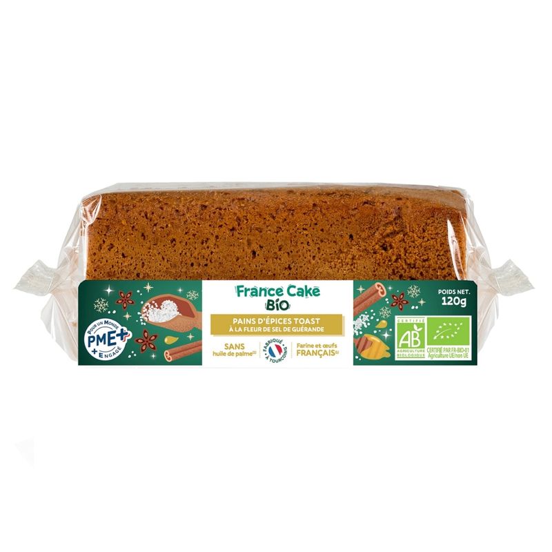 France Cake  Honigbrot Toast mit Salz aus der Guerande - Produktbild