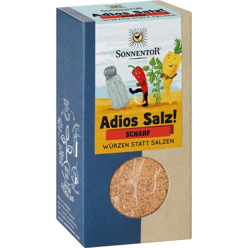 Sonnentor Adios Salz! Gemüsemischung scharf, Packung - Produktbild