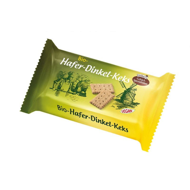 Liebhart's Gesundkost  Bio-Hafer-Dinkel-Keks - Produktbild