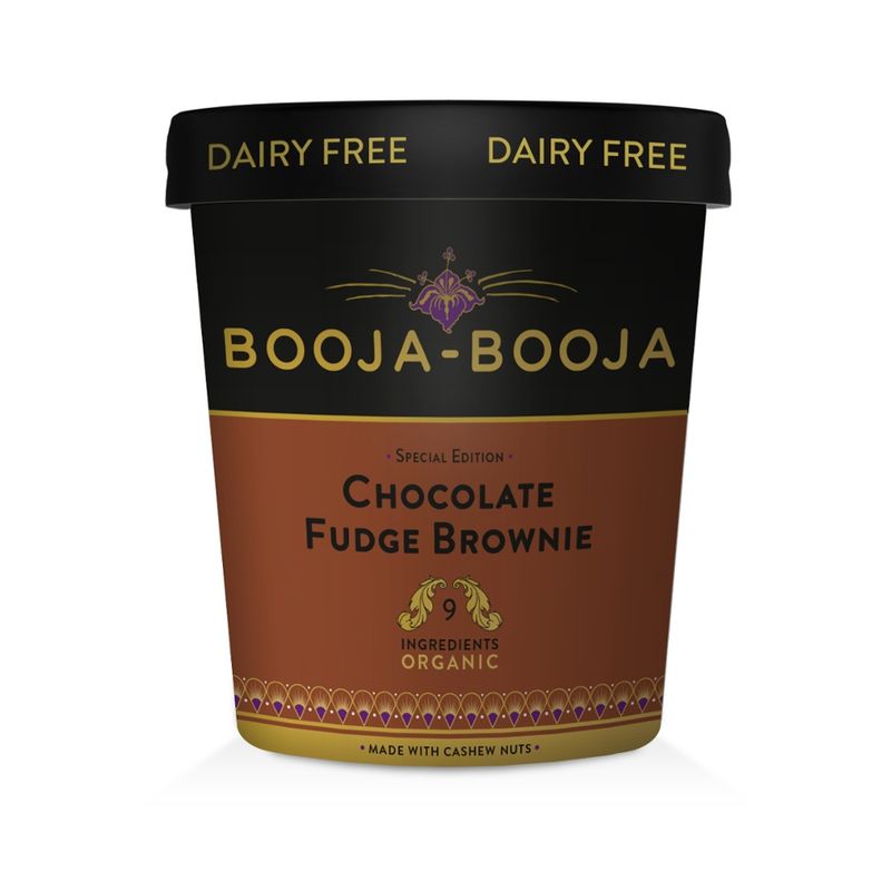 Booja Booja CHOCOLATE FUDGE BROWNIE ICE CREAM °New Edition° - Produktbild