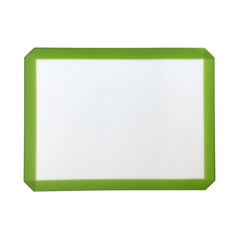 pandoo Silikonbackmatte grün 40x30cm - Produktbild